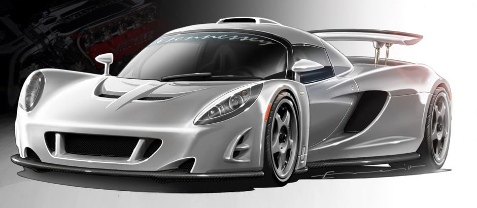 Concept Renderings - Hennessey Venom GT