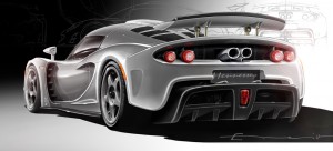 Hennessey Venom GT Concept Rear