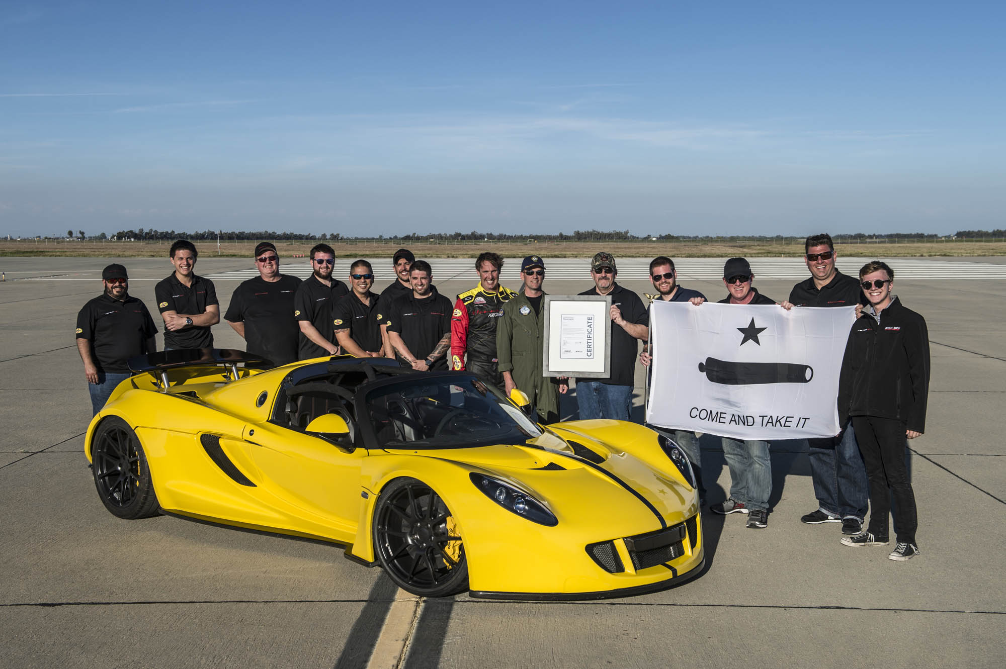 Hennessey Venom GT Spyder is the World's Fastest Convertible Yet